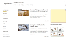 Desktop Screenshot of anglerwise.com